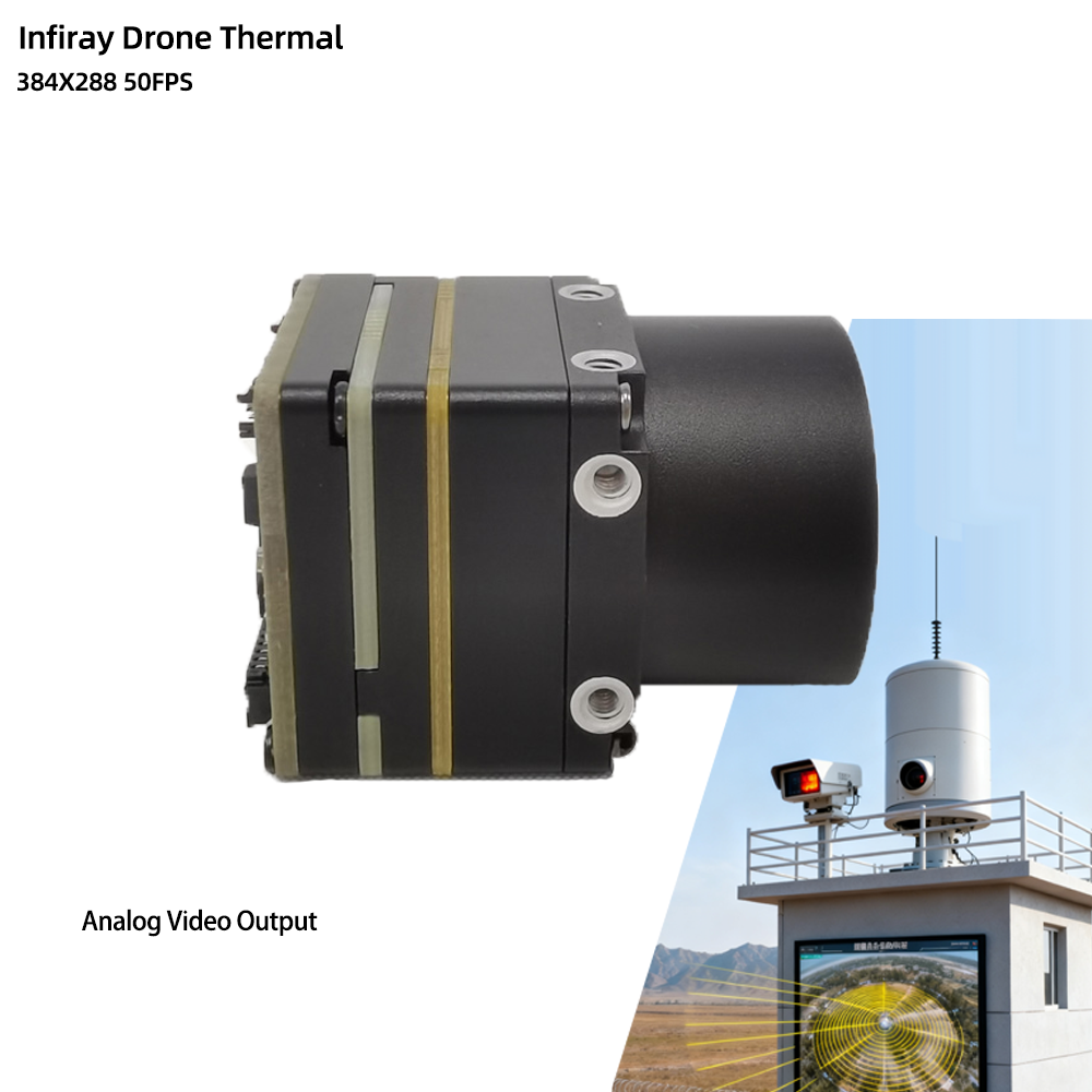 Drone Thermal Imaging - Modulo Fotocamera Termica Iray 60Hz 384X288