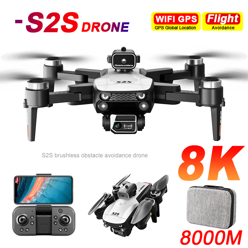 Drone Multispectral - Nuovo S2S Drone 8K Professionale HD
