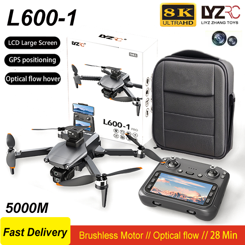 Drone Photogrammetry - Nuovo L600-1 GPS Drone Professionale 8K