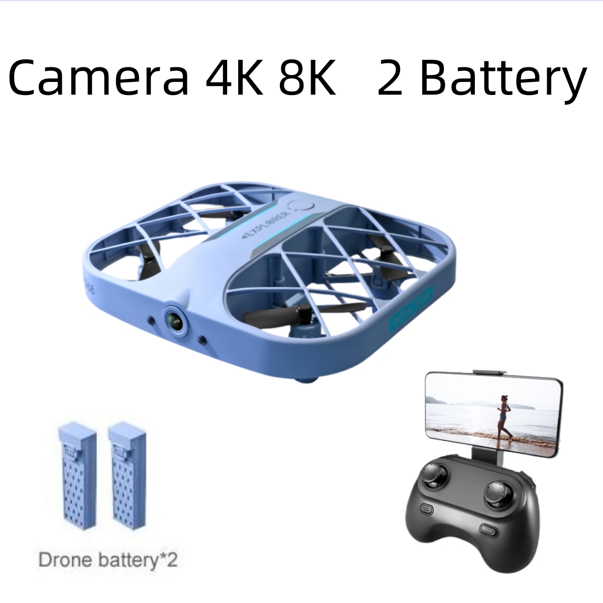 Drone Cinematic - Drone RC JJRC H107 FPV con