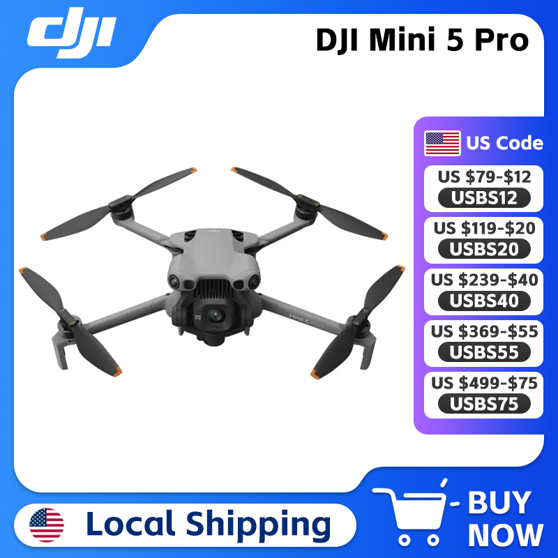 Drone Video Production - DJI Mini 5 Pro Telecamera CMOS