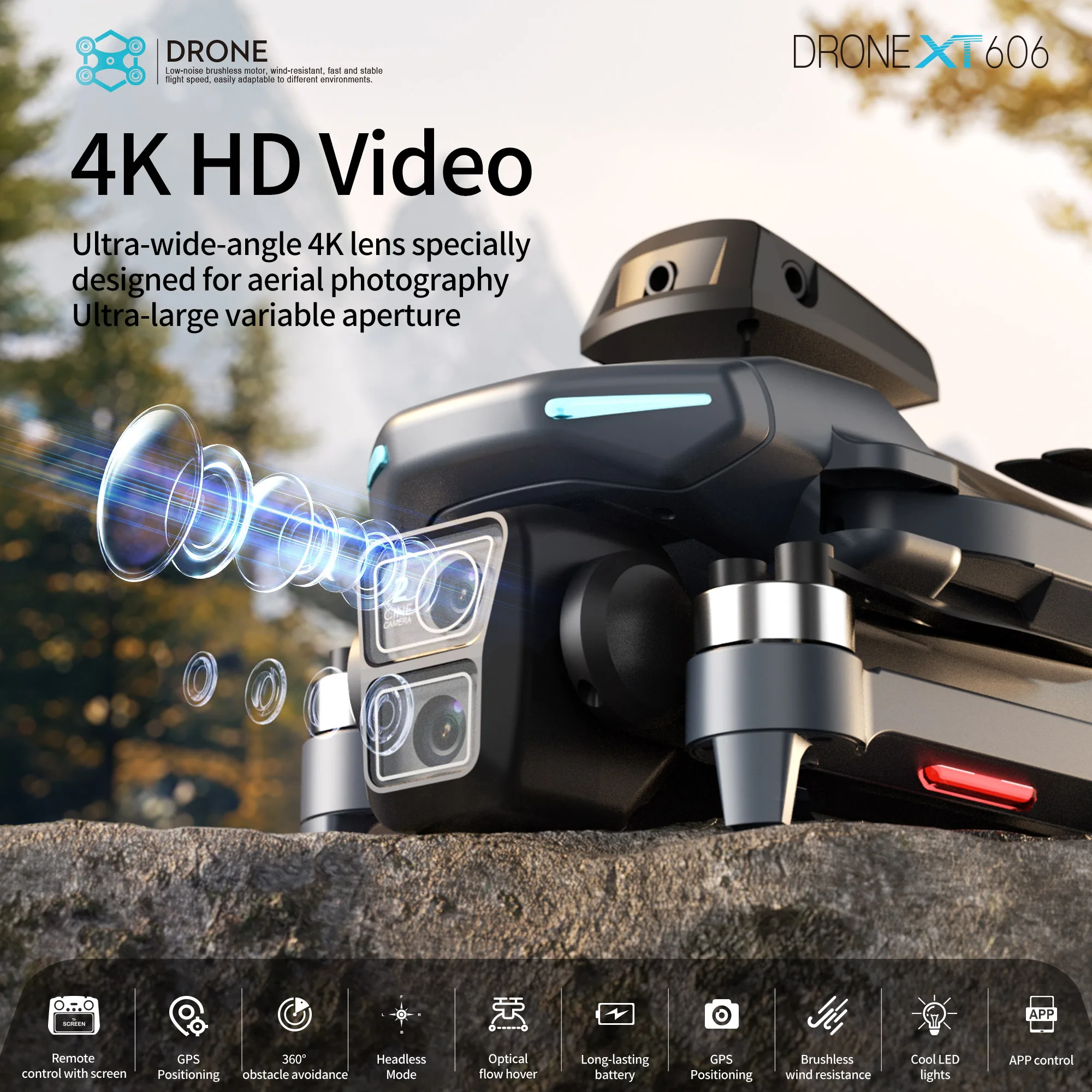 Drone Professionale Lenovo XT6 - Drone Multispectral recensione e prezzo