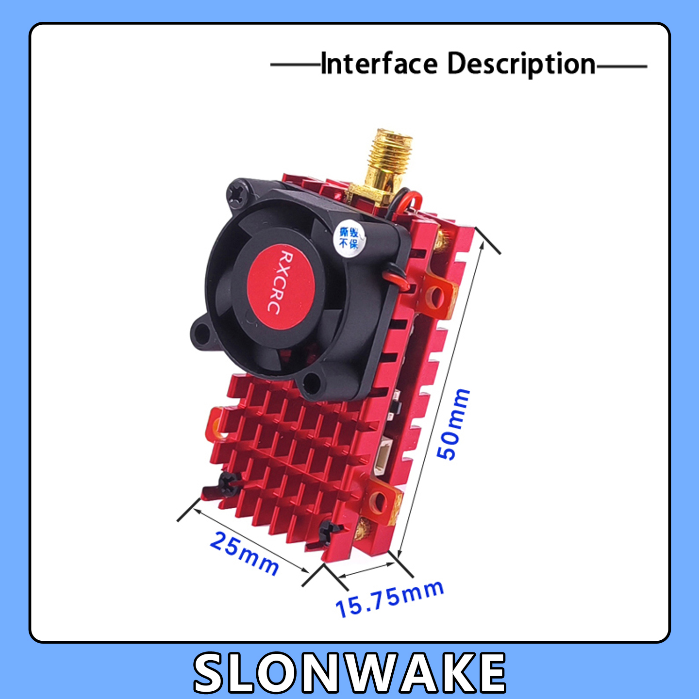 SLONWAKE 5.8G 2W VTX FPV 1800T - Drone Cinematic recensione e prezzo