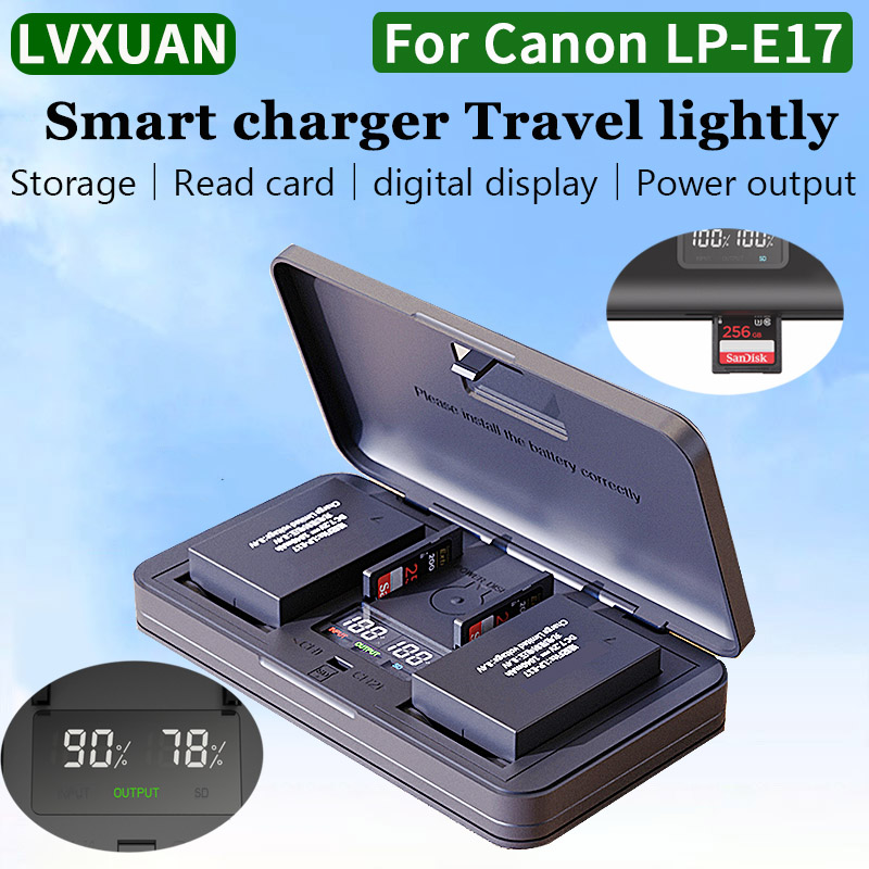 LVXUAN LP-E17 Caricabatteria,  - Canon Camera Eos R50 recensione e prezzo