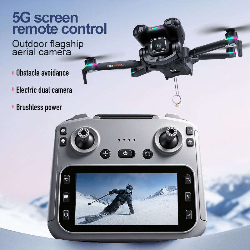 Nuovo Drone GPS K900 MAX con T - Drone Photogrammetry recensione e prezzo
