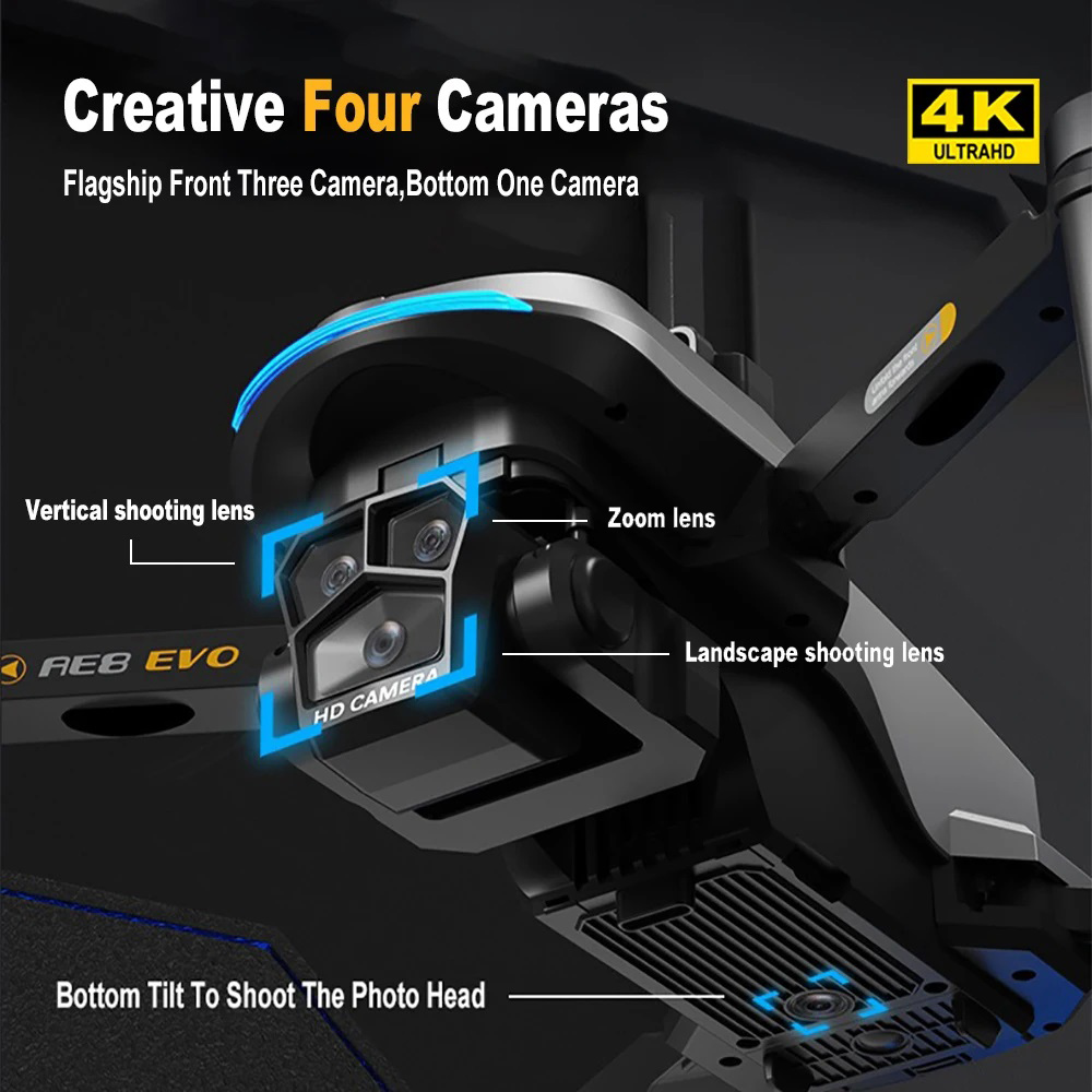 Drone AE8 EVO GPS 8K Professio - Drone Multispectral recensione e prezzo